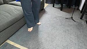 Missy maverick solo with foot fetish left 3