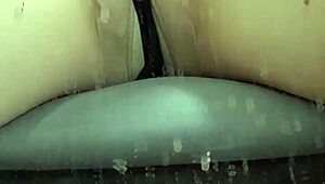 sexy nylon on elza kom fucking with monster cock and toys