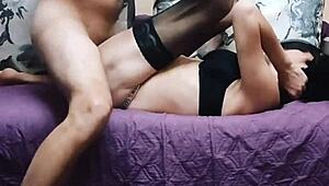 A NEIGHBOR SEDUCES THE CRAFTSMEN WHO COME TO DO REPAIRS