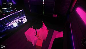 Doing exciting work in the roblox game!