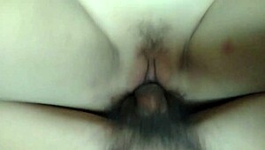 Beautiful teen with perfect body surprises with cum on big tits in intimate setting.