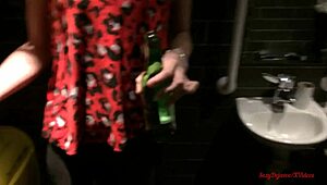 Girl Next Door Surprised With Anal And Blowjob In Public Restaurant