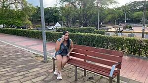 I invited a shy young guy with big black cock to fuck me hard, making me cum and moan