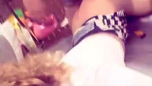 cheating wife milf gets bred in doggystyle on homemade snapchat video