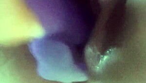 after the creampie, the german girl enjoys a wet morning fuck with her dildo