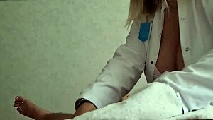 Beautiful Masseur Doctor Surprised By Aroused Cock