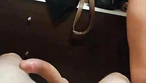 This milf has such a curvy big ass and huge tits, loving every second! 🍑