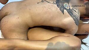 I say, 'my best friend's brother recognized me, so i took him to a motel.'