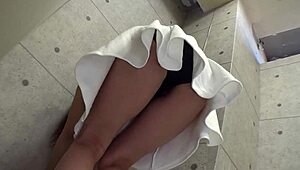 petite japanese girl seduces her yoga coach into fucking her tight hairy pussy during the lesson in uncensored jav.