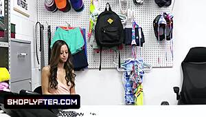 Bikini Thief Alexia Anders Caught and Fucked by Lp Officer