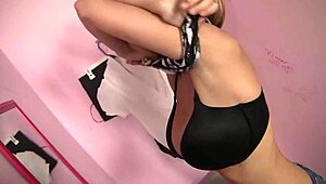 Alexia Rae's Face Dripping with Cum After Glory Hole