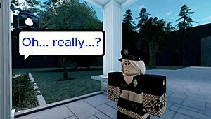 Cute police officer bends over for criminal's big cock in doggystyle.