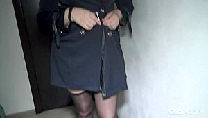 i call my friend celine for horny milf sex in stockings