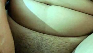 beautiful latina girl feels crazy pleasure masturbating with cucumber