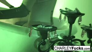 Watch Charley and busty Alia Janine fuck nude with big tits and pussy oral?