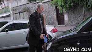 old chap says he bangs young 18+ russian teen in tight pussy missionary style