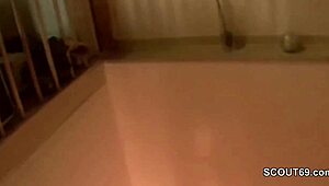 German Teen Stepsister Caught In Bath And Hardcore Fucked By Brother