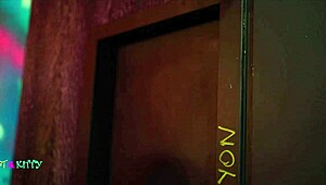 Guy fucks two sexy strippers at club