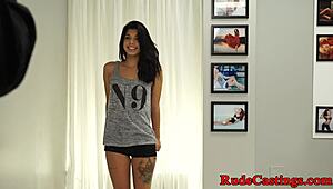 Young Amateur Doggy Fucked In Casting Closeup