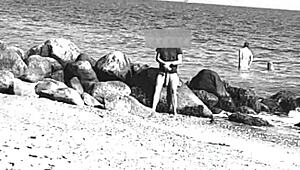 i spotted a huge cock on the nude beach