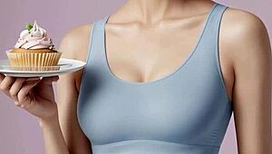 Sweet asian models pose in lingerie and panties, barefoot with cute feet.