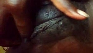 i couldn't resist fingering my wet pussy in bed