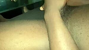 Stepdad Wanks Watching Stepdaughter Spread In Fantasy!