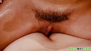 tommy pistol summer vixen slutty hairy blondie masseuse rub her moist pussy on her client