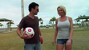 blonde milf picked up at park gets young 18+ cock stuffed into pussy with tits shoes handjob fucking lick bent over anal