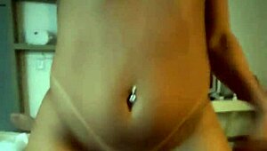 Kalena Mitrak Sitting Showing Big Ass Tattoo To Cuckold In Homemade Bed Ball Licking