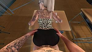 i want to have sex with you teacher in 3d hentai animation