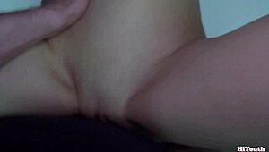 Couldn't resist and cum inside my stepsister. Hiyouth creampie.