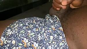 Stepdad Wanks Watching Stepdaughter Spread In Fantasy!