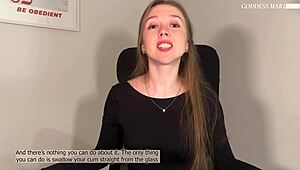 Taste of rejection ruined orgasm glass cei humiliation english subtitles