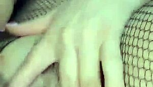 hot colombian latina milf uses cucumber in her wet pussy for close-up squirting orgasms