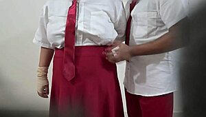 Indian college students fuck in free time