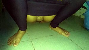 Desi Indian Woman Bathroom Moments Compilation