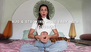 Tutorial Comparing Foreskin And Circumcised Penises With Roxy Fox