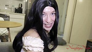 my single step-mom struggles with dating but craves that deep foreplay and creampie action