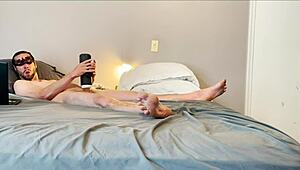 Stroking and sucking that vibrating toy feels amazing