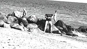 i spotted a huge cock on the nude beach