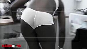 Oh man, this pornstar gets all her holes fucked in a wild double penetration scene with interracial guys