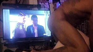 White trash finds big black dick in the hood