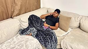 Stepmom Tricks Stepson in Bedroom