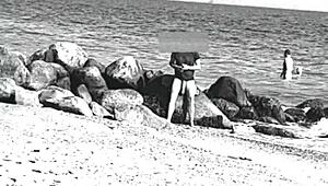 i spotted a huge cock on the nude beach