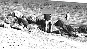 i spotted a huge cock on the nude beach