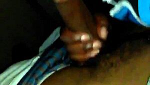 ebony sis got into making love on that fat big cock while swallowing in pov as girlfriend