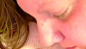 In kinky scene, Tsbxoda deep throats Brandytopshelf's huge cock