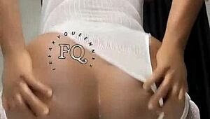 Watch freakyqueennxx casually ride her long dildo cowgirl style, with big tits bouncing up and down