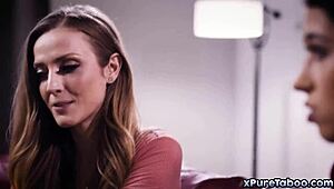 Charles Dera Surprised by Wives Kissing Starts Threesome Sex Facial